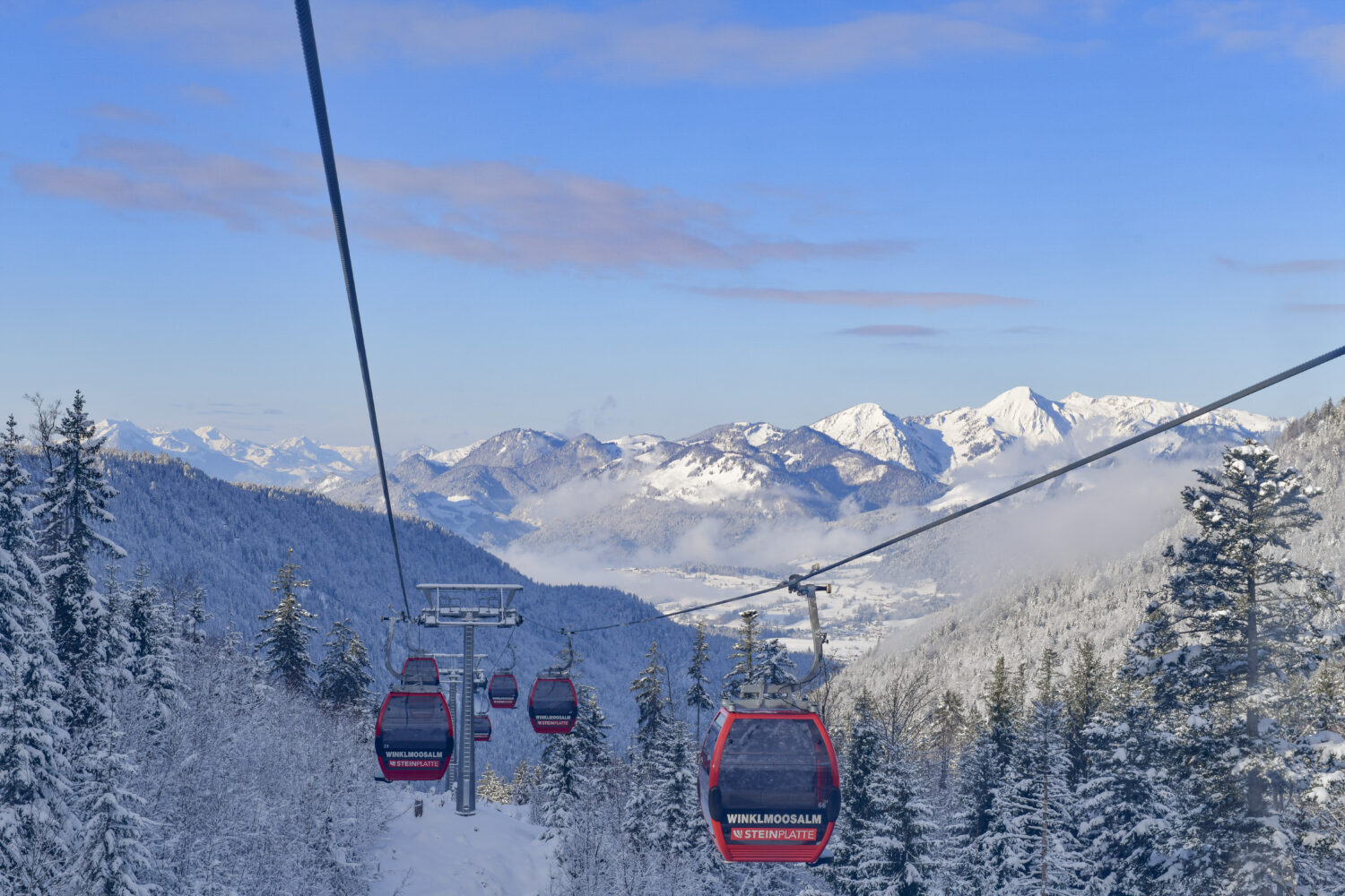 Beste Bedingungen in den oberbayerischen Skigebieten 